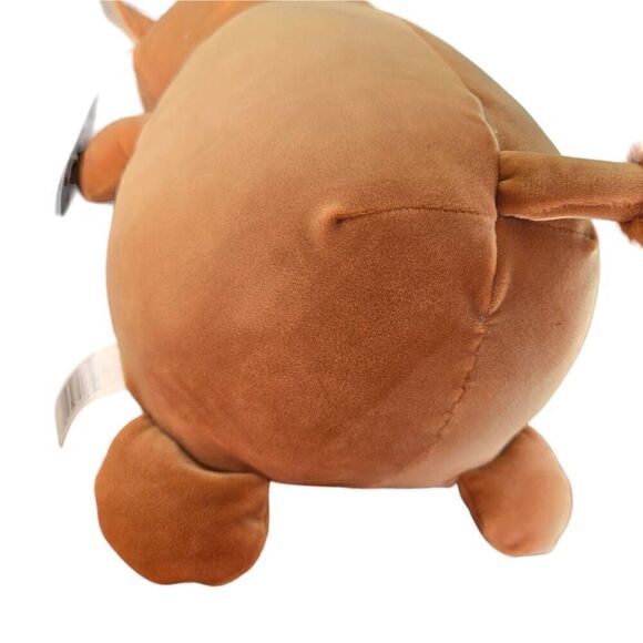 Squishmallow Hug Mees Wilfred Highland Cow Brown 14" 2023 NWT - Picture 7 of 8